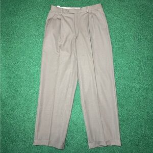 Givenchy Monsieur 35x30 Designer Vintage Khaki Trouser Pants